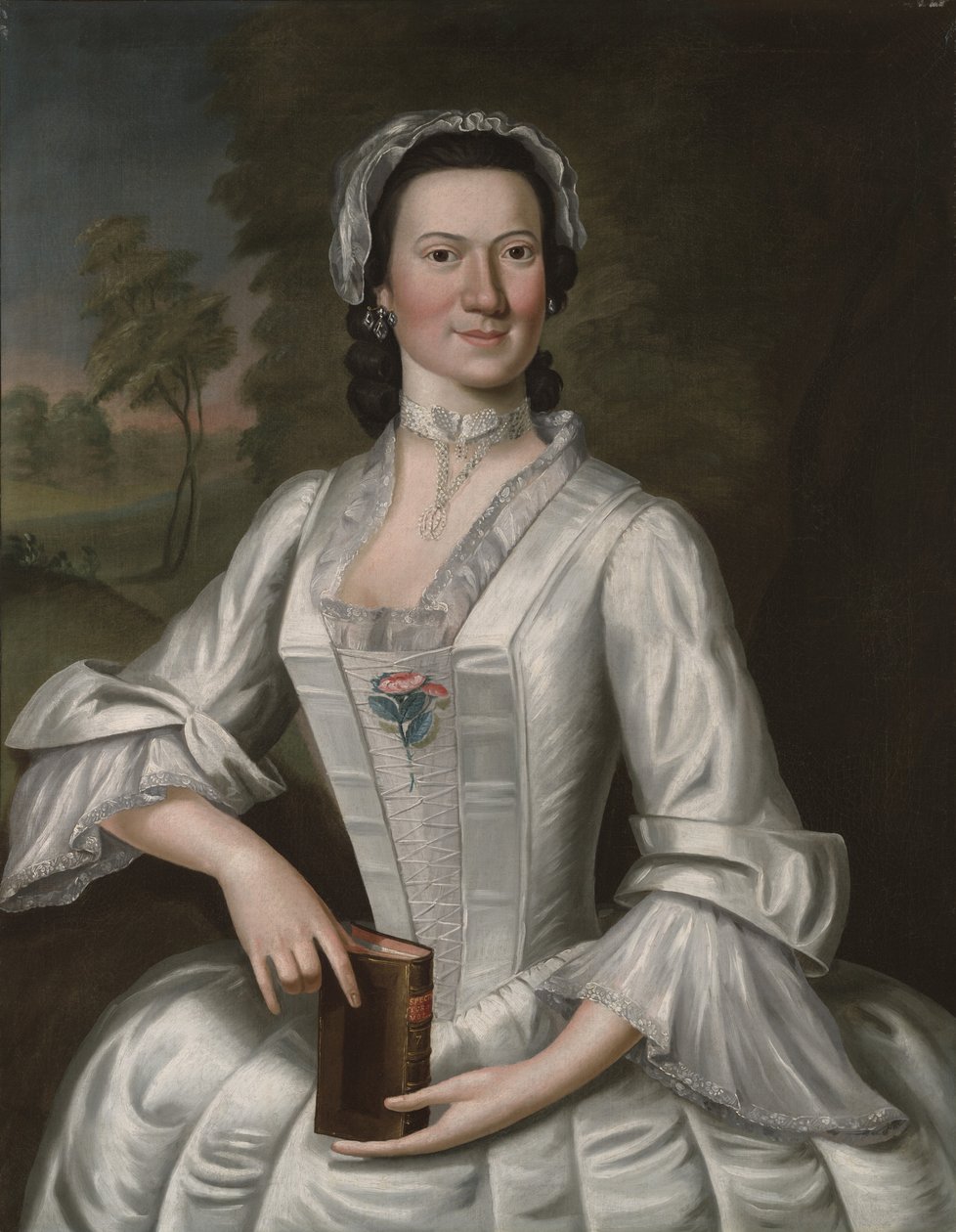 Elizabeth Moffatt Sherburne，1750年 作者 约翰·格林伍德