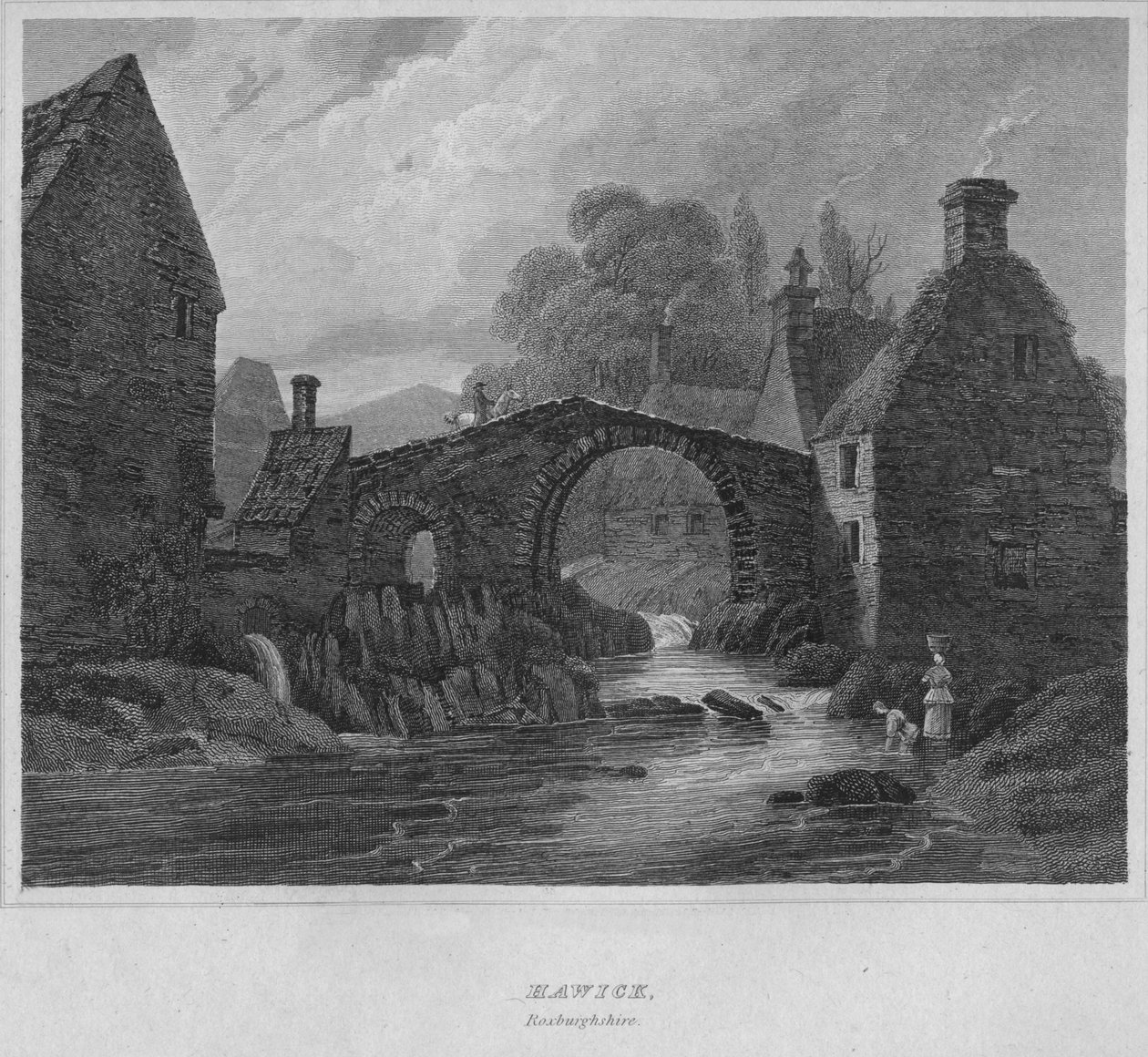 哈克威克（Roxburghshire），1814年 作者 约翰·格雷格