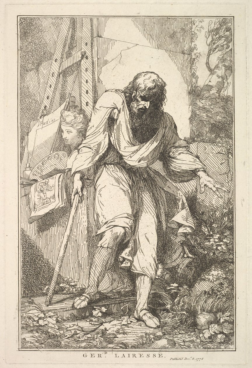 Gerard Lairesse摘自献给Joshua Reynolds爵士的15幅蚀刻画，1778年12月8日。 作者 约翰·汉密尔顿·莫蒂默
