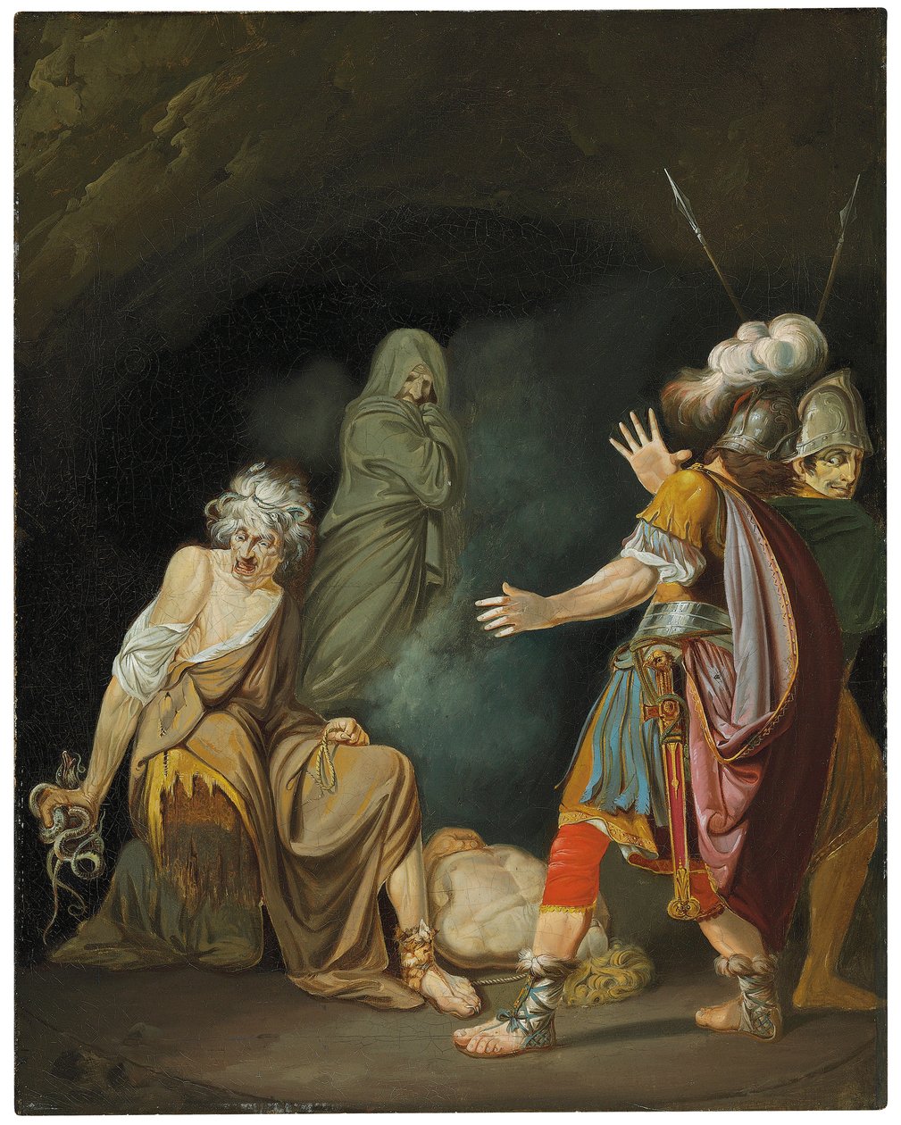 Sextus Pompeius在费萨尔之战前咨询Erichtho 作者 约翰·汉密尔顿·莫蒂默