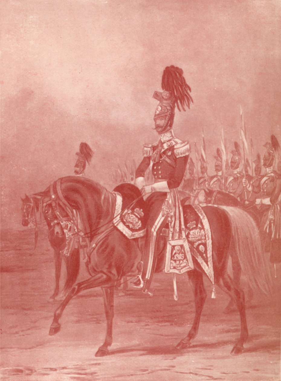 孟买枪骑兵军官，c1820-1870，1909年 作者 约翰·哈里斯（John Harris Junior）