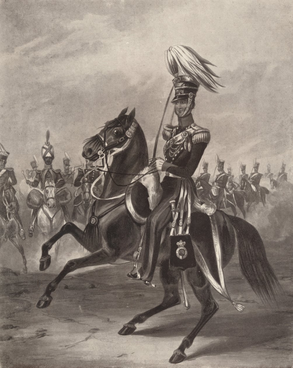 西埃塞克斯Yeomanry，1846年1909年 作者 约翰·哈里斯（John Harris Junior）