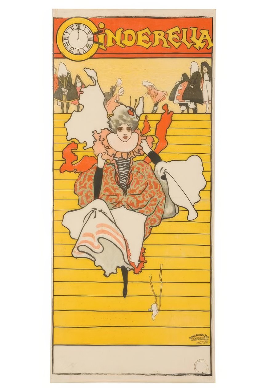 “灰姑娘” - J。哈索尔-普拉卡特，约1893-1895年 作者 约翰·哈索尔