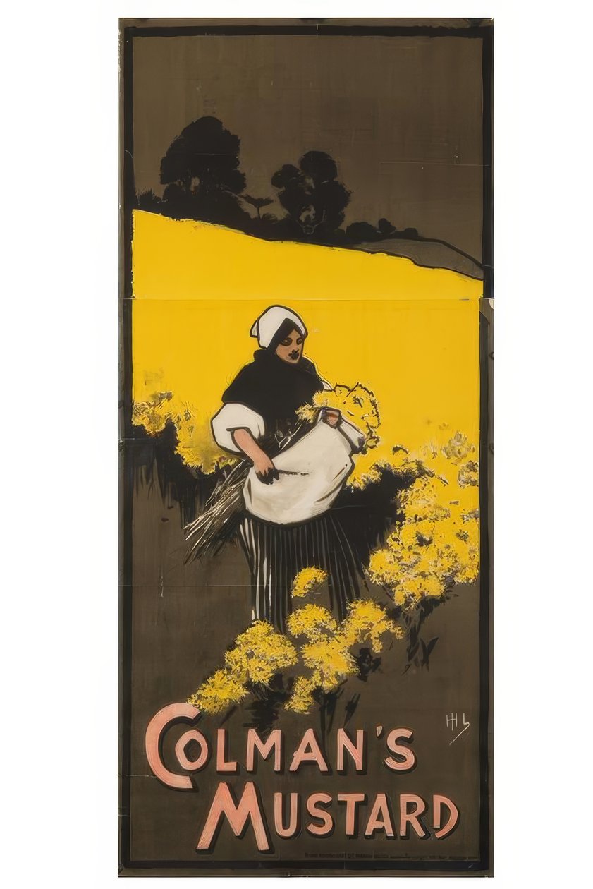 “科尔曼芥末酱” - J. Hassall - Plakat，1898年 作者 约翰·哈索尔