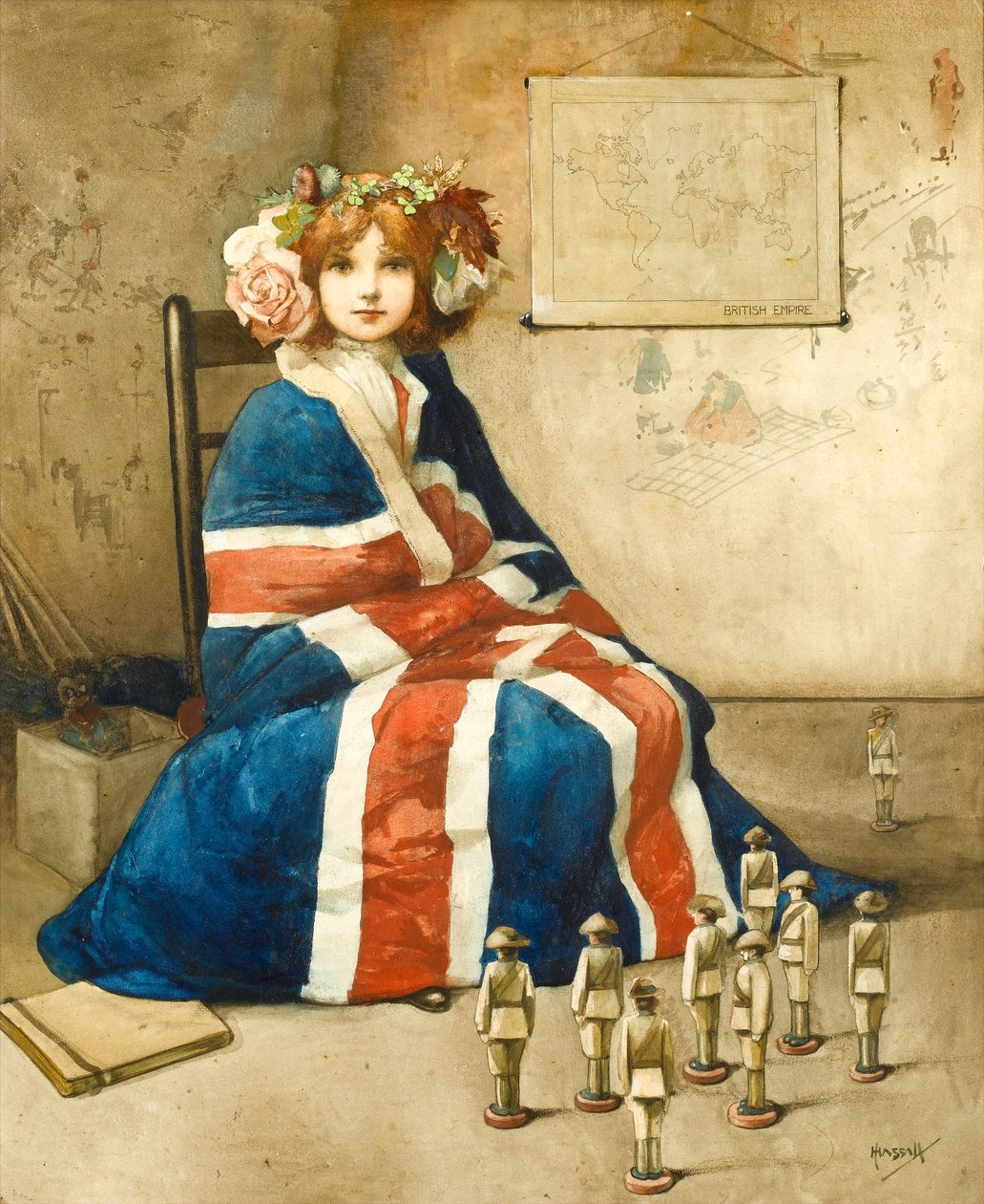 The British Empire, c.1900 (watercolor on paper)   1404495   zh       chinese Successfully Translated  Original: Studies from Nature Translat: Studies from Nature 1436777 zh chinese Successfully Translated Original: Dred Scott, c.1857 (oil on canvas) Trans 作者 约翰·哈索尔