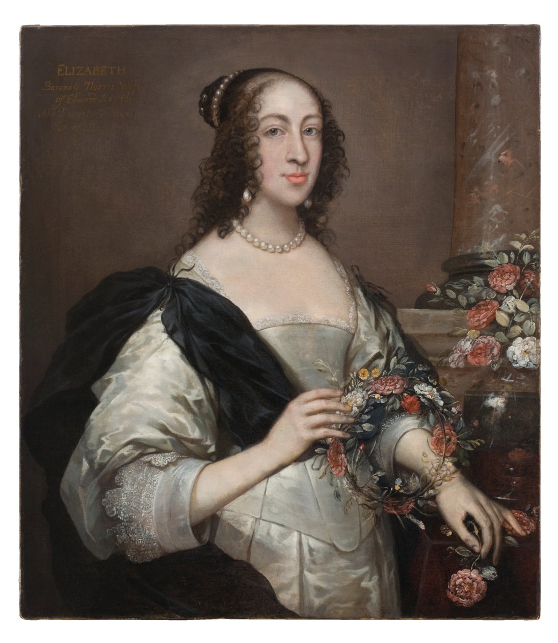 伊丽莎白·雷，男爵夫人诺里斯，1638年，重写了第164页 作者 约翰·海尔斯