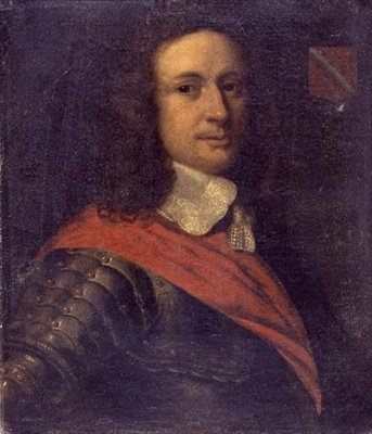 John Penruddock上校的画像 作者 约翰·海尔斯