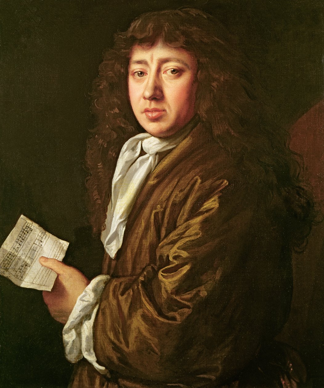 塞缪尔佩皮斯（1633-1703）1666年的肖像 作者 约翰·海尔斯