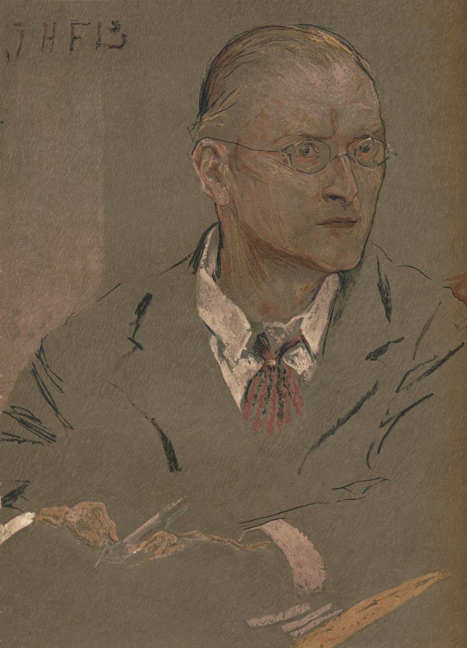 Charles Francis Annesley Voysey`，1901年，1901-1902年 作者 约翰·亨利·弗雷德里克·培根