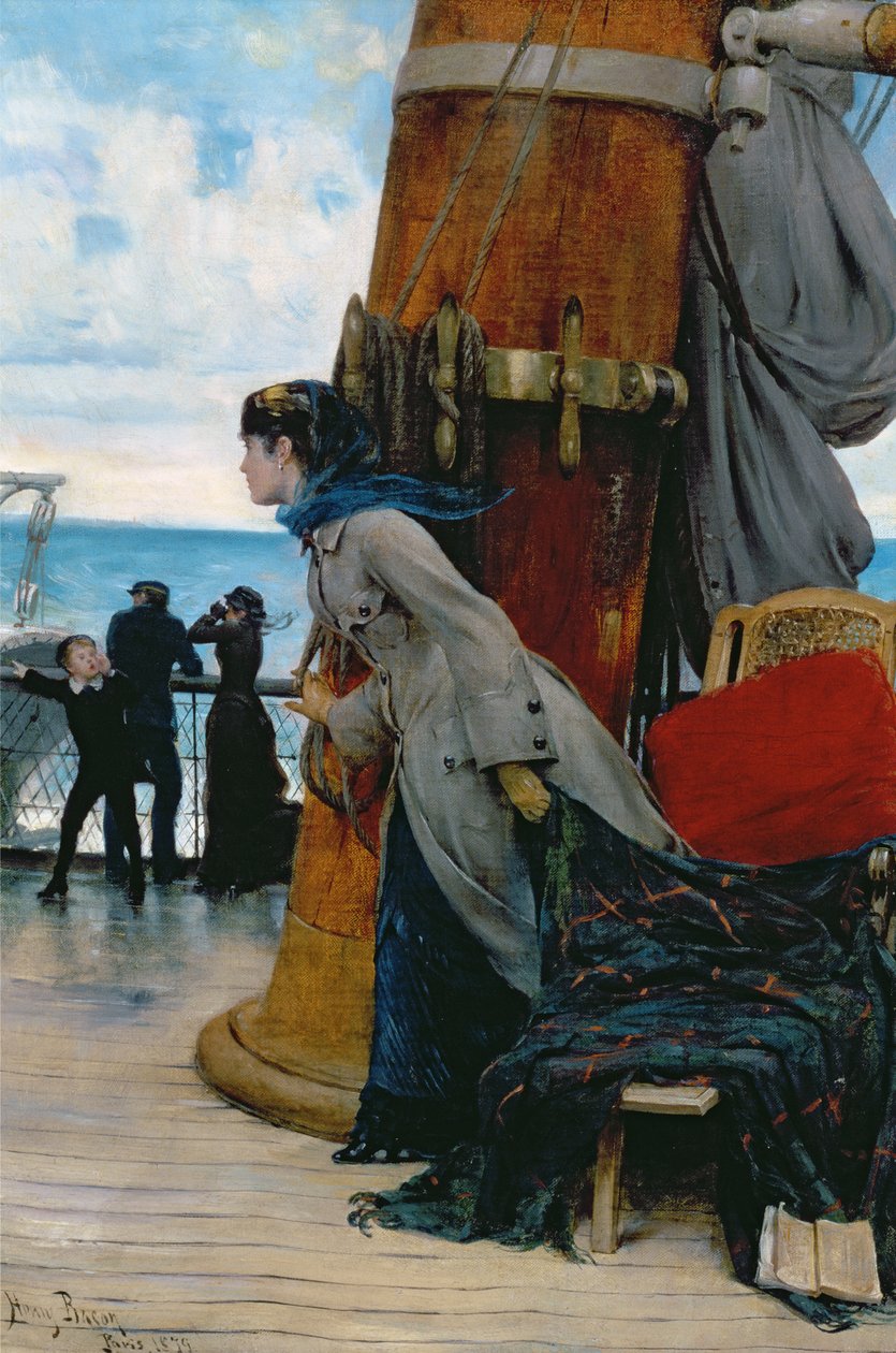 Cross Atlantic Voyage，1879 作者 约翰·亨利·弗雷德里克·培根