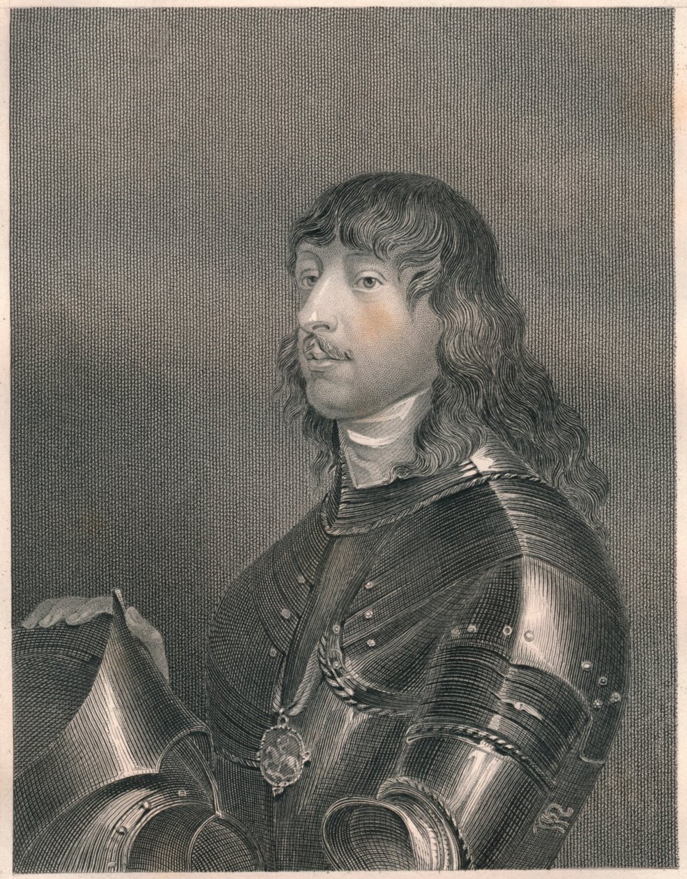 詹姆斯·斯坦利（James Stanley），德比伯爵，c1831。 作者 约翰·亨利·罗宾逊