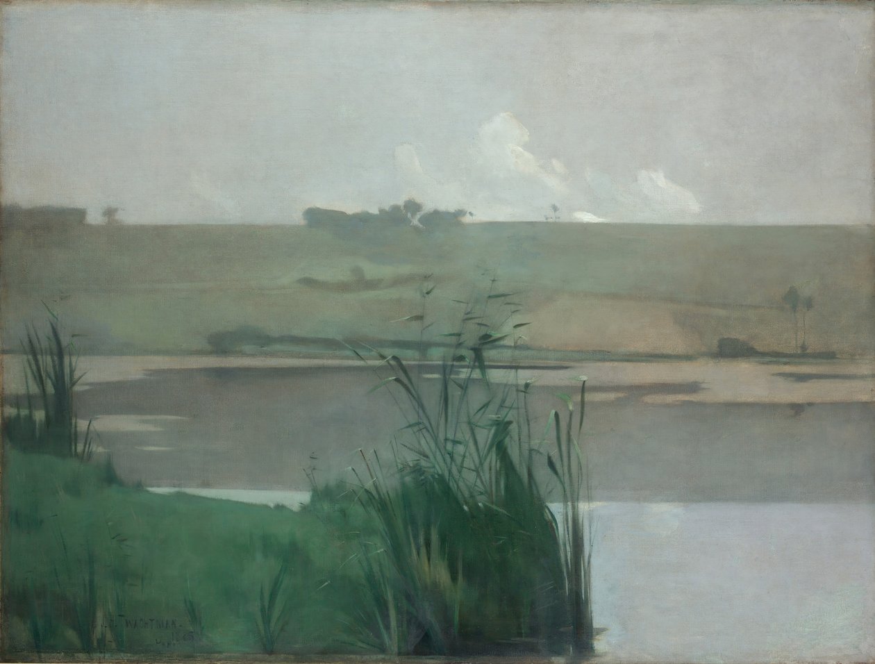 Arques-la-Bataille，1885年。 作者 约翰·亨利·特瓦特曼