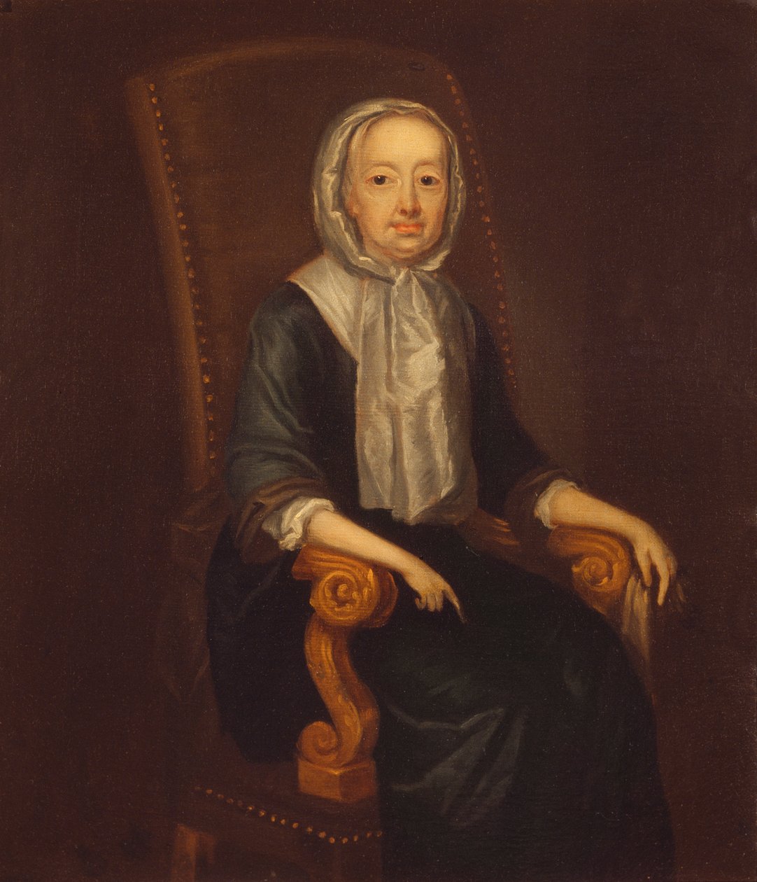 Hannah Callowhill Penn（1664-1726）c.1742 作者 约翰·黑塞留斯