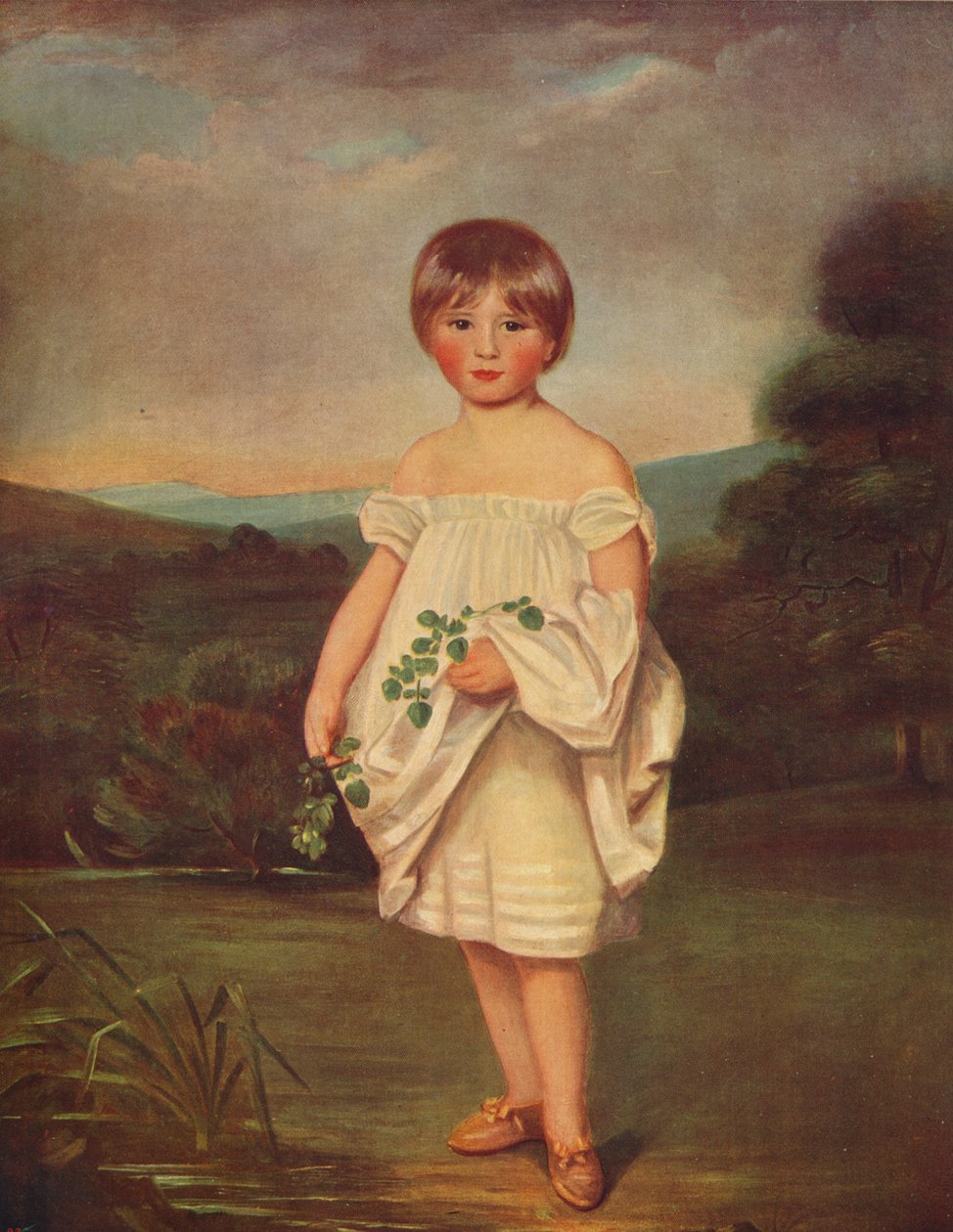 Van Diest小姐，c1800，c1915 作者 约翰·霍普纳