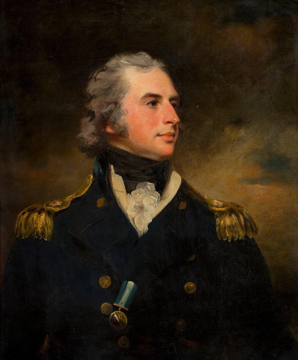 Portrait of Lord Hugh Seymour, c.1779-1801 (oil on canvas) 作者 约翰·霍普纳