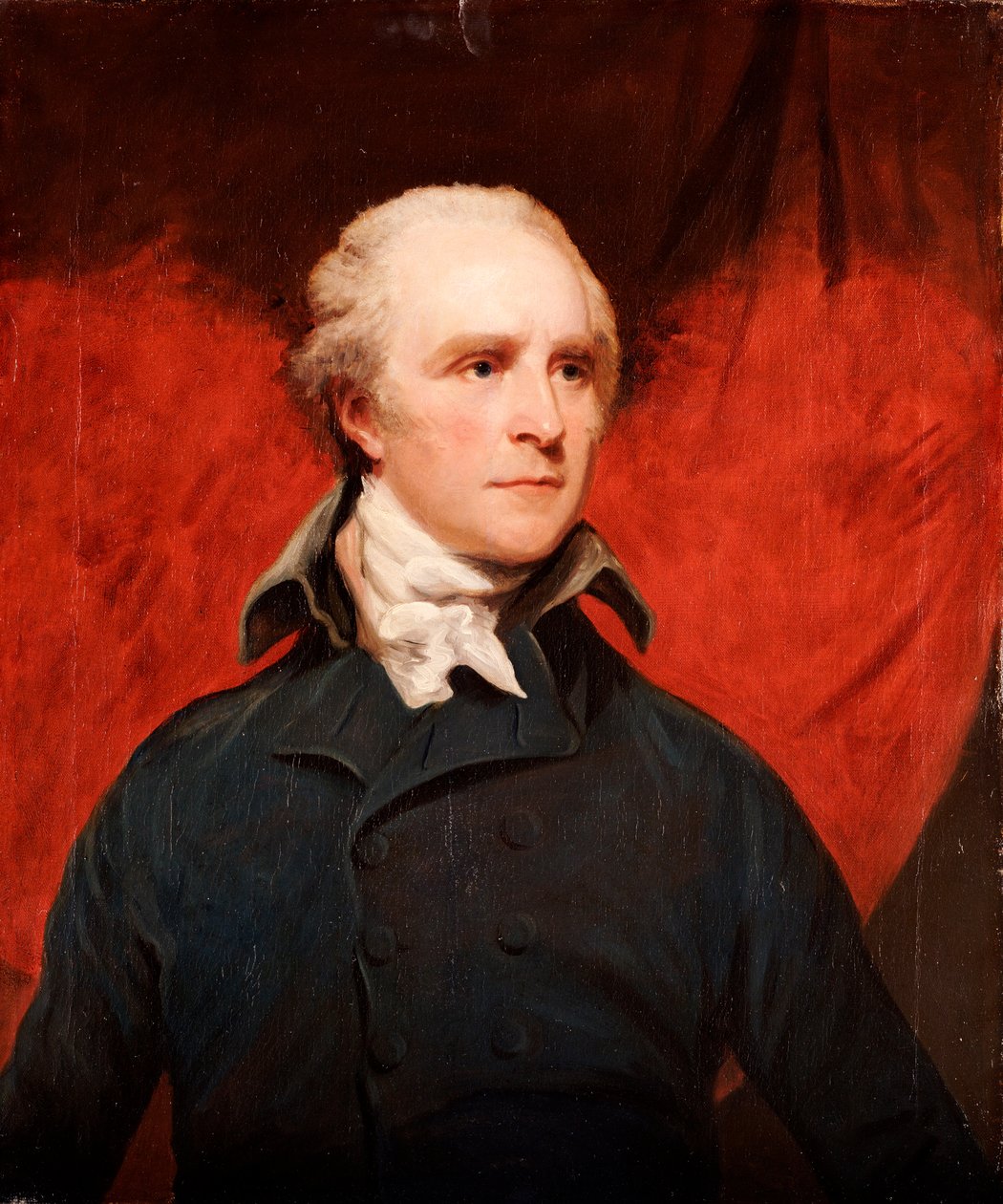 Rt的画像。老公托马斯·格伦维尔（Thomas Grenville），国会议员，半身，穿着灰色外套和白色领结 作者 约翰·霍普纳