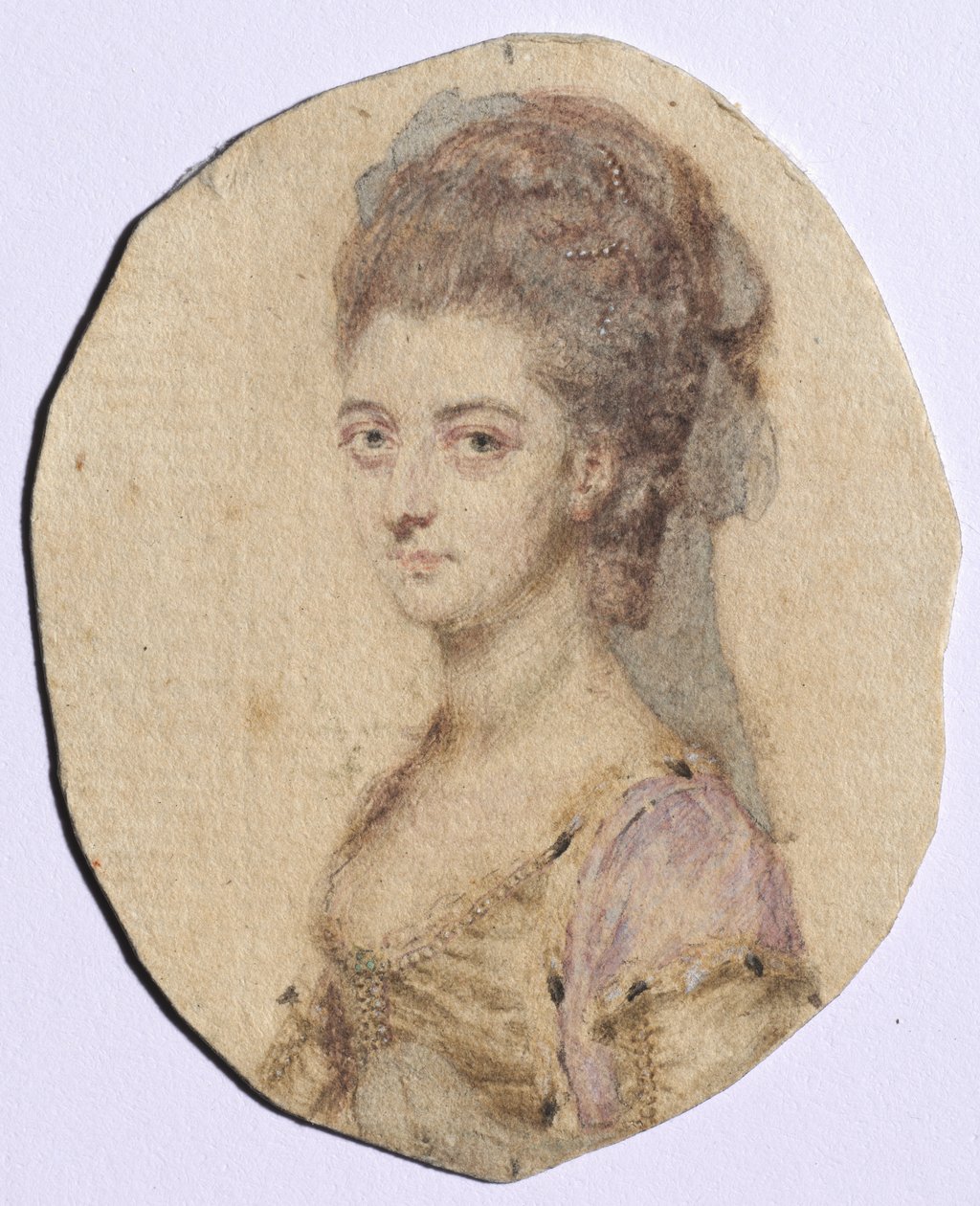 夏洛特·伯蒂（Charlotte Bertie）肖像，内华·沃伦（NéeWarren），阿宾登第4伯爵夫人，1778年。 作者 约翰·斯马特