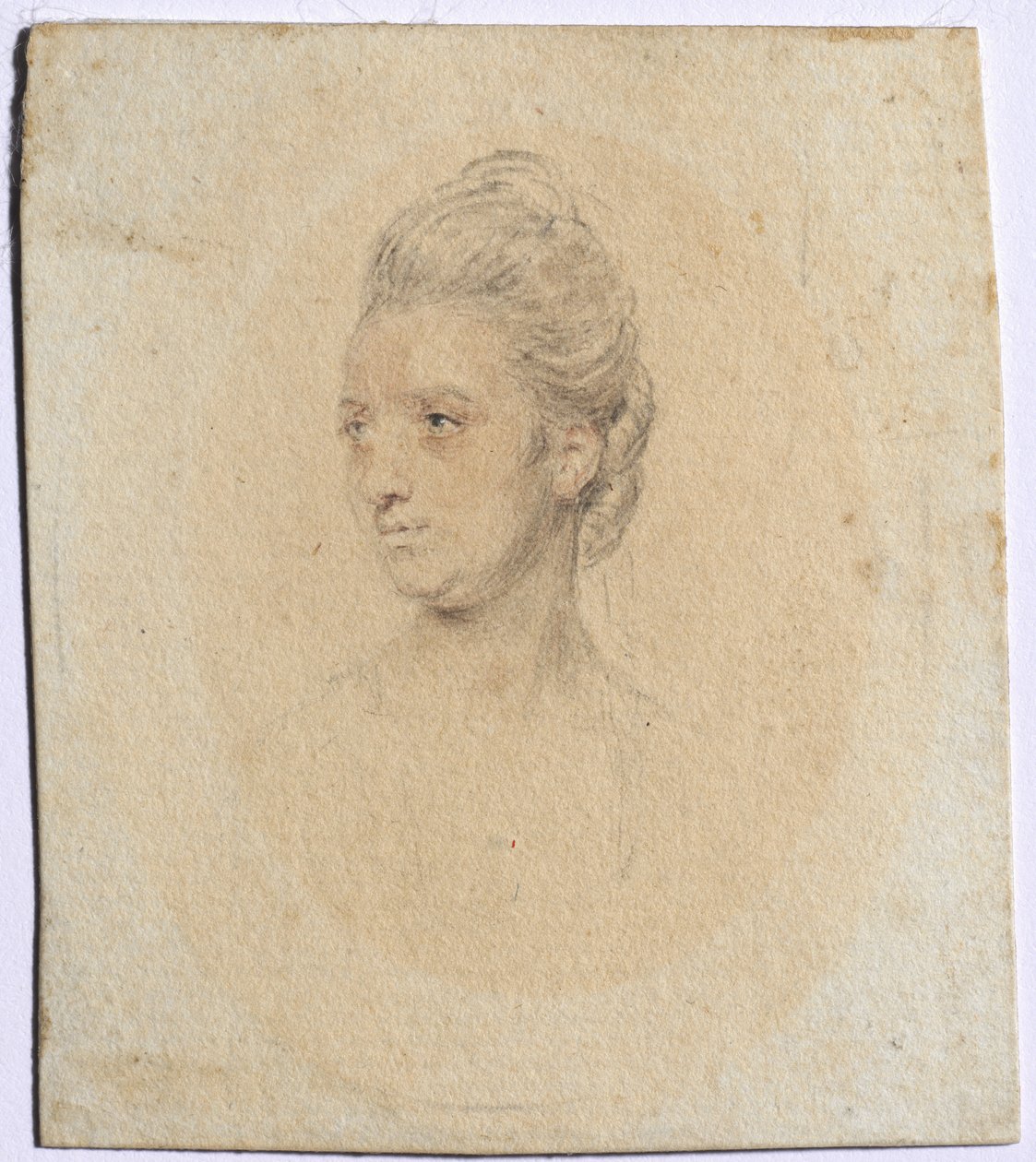 女人的画像，c。 1772年。 作者 约翰·斯马特
