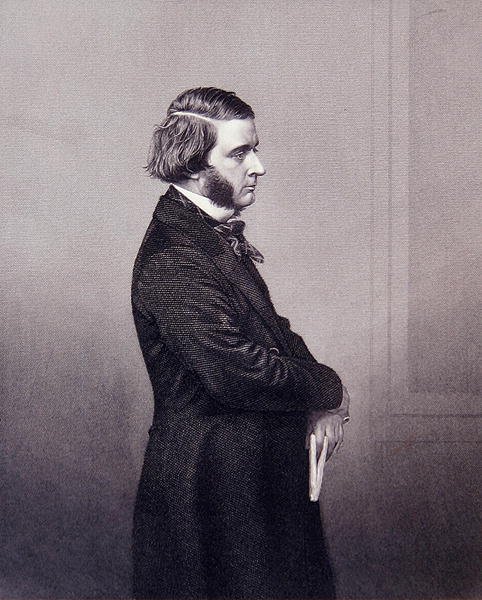 E.M.沃德，摘自《名人画室画像馆》。 作者 John Jabez Edwin Paisley（后）Mayall