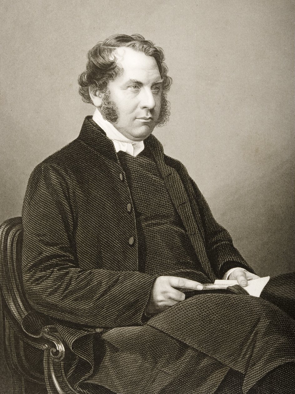 Henry Montagu Villiers（1813-61）由DJ Pound在1860年伦敦出版的“着名人物绘画室”第2卷中的照片上刻下 作者 约翰·贾比斯（John Jabez）Edwin Paisley Mayall