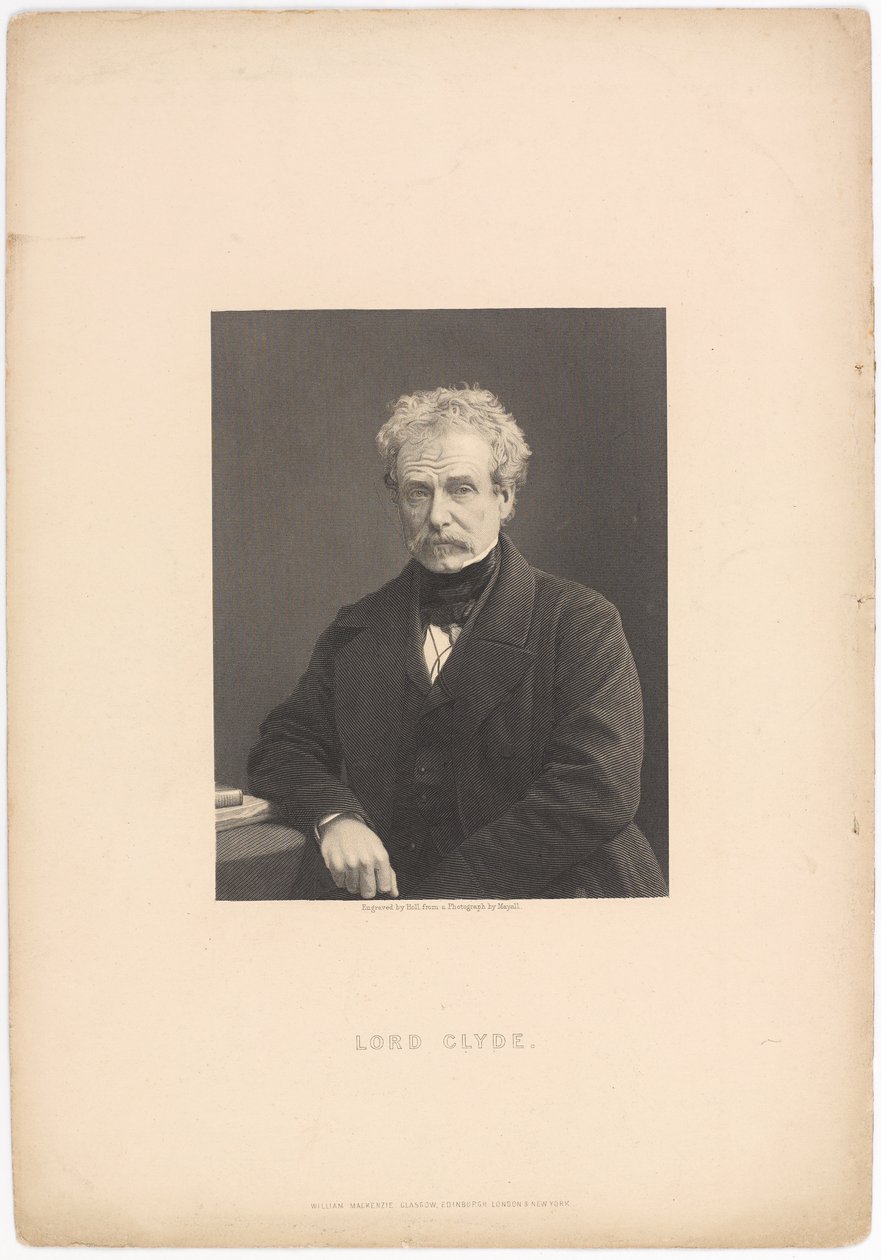 克莱德勋爵（Lord Clyde），约1856年 作者 约翰·贾比斯（John Jabez）Edwin Paisley Mayall