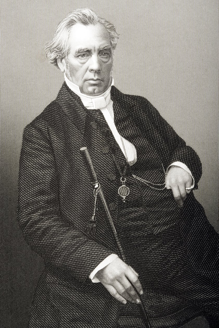 Samuel Dousland Waddy（1804-76）由DJ Pound在1860年伦敦出版的“着名人物绘画室”第2卷上的一张照片上刻下 作者 约翰·贾比斯（John Jabez）Edwin Paisley Mayall