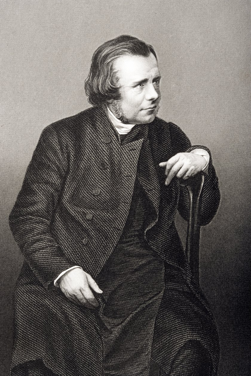 Samuel Wilberforce（1805-73）由DJ Pound在1860年伦敦出版的“着名人物绘画室”第2卷中拍摄的照片 作者 约翰·贾比斯（John Jabez）Edwin Paisley Mayall