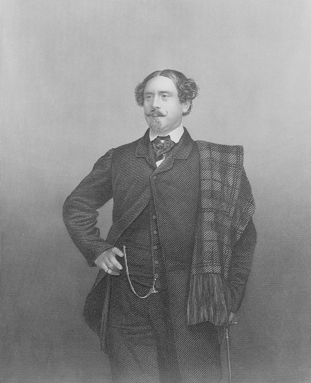 威廉·哈里森（William Harrison），来自1861年的“知名人物画室肖像画廊”（钢版画） 作者 约翰·贾比斯（John Jabez）Edwin Paisley Mayall