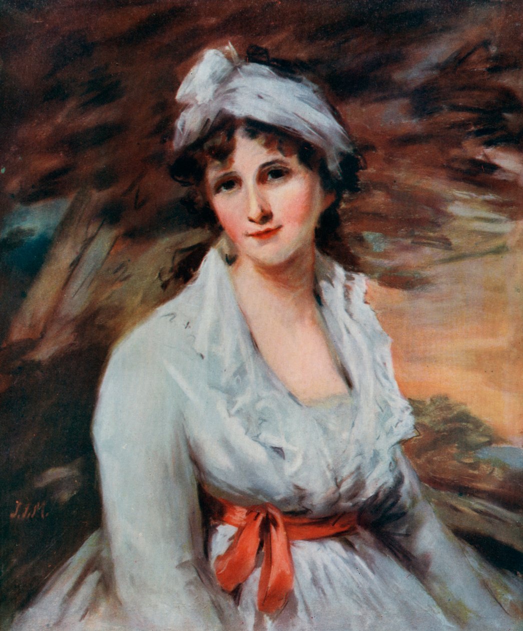 安娜·伊丽莎白·克莱门茨小姐，19世纪，1913年。 作者 约翰·詹姆斯·马斯克里尔