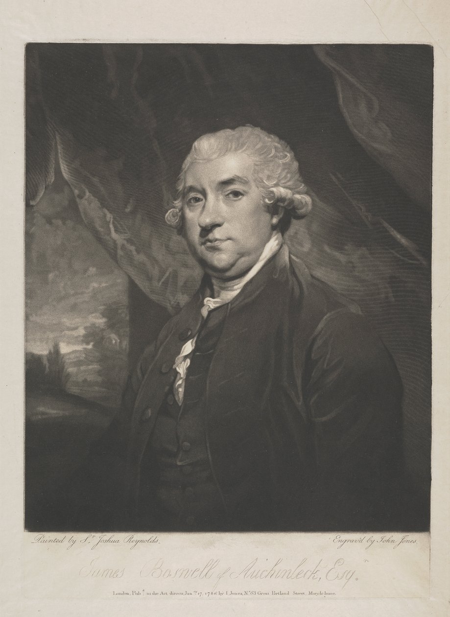 James Boswell of Auchinleck, Esq. 作者 约翰·琼斯