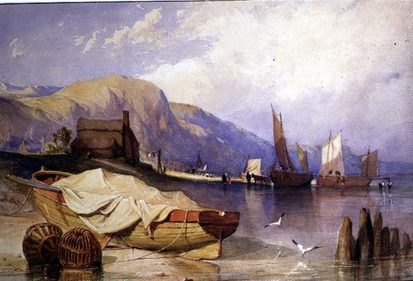 沿海地区场景 作者 约翰·约瑟夫·科特曼