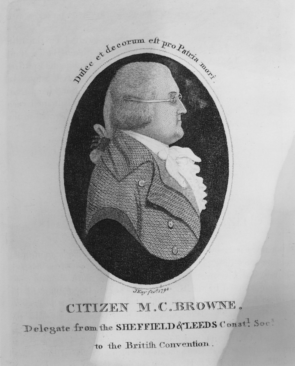 公民MCBrowne，1794年 作者 约翰·凯
