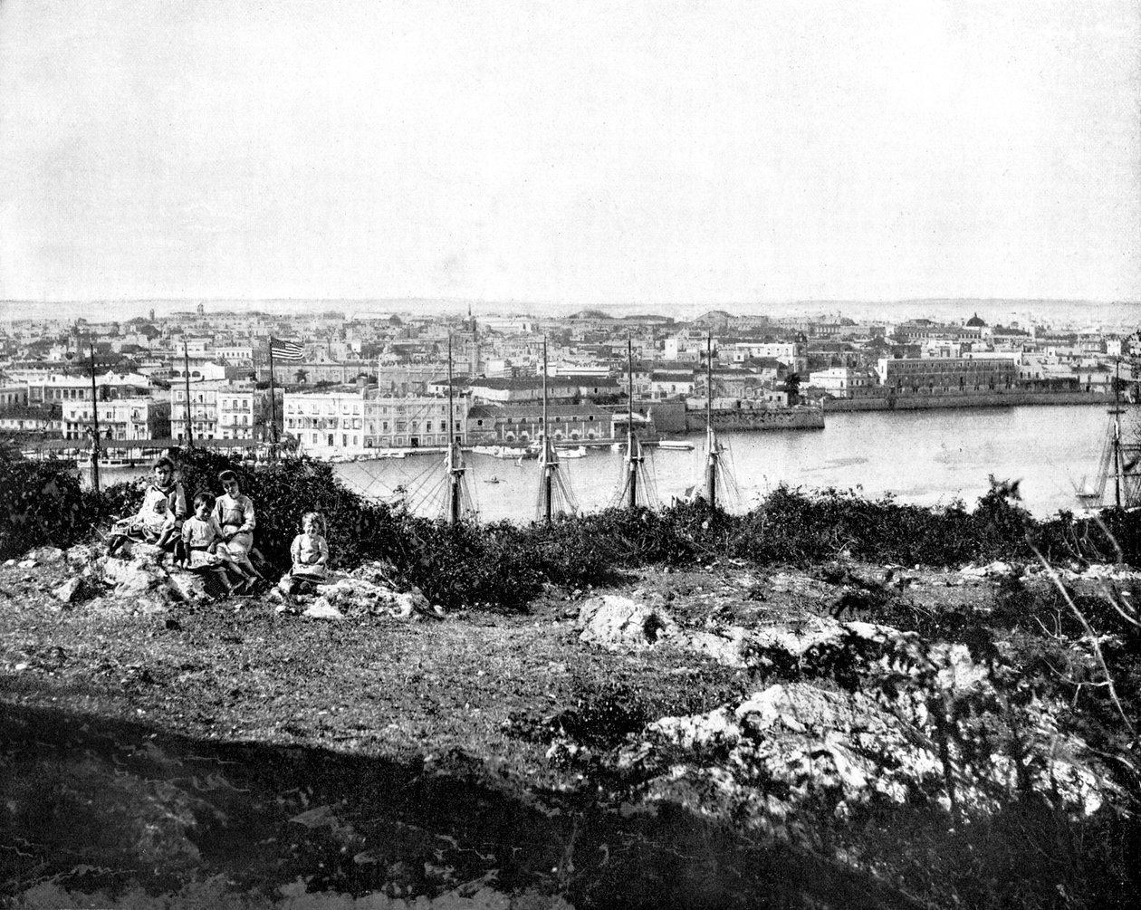 1893年，古巴哈瓦那。 作者 约翰·斯托达德