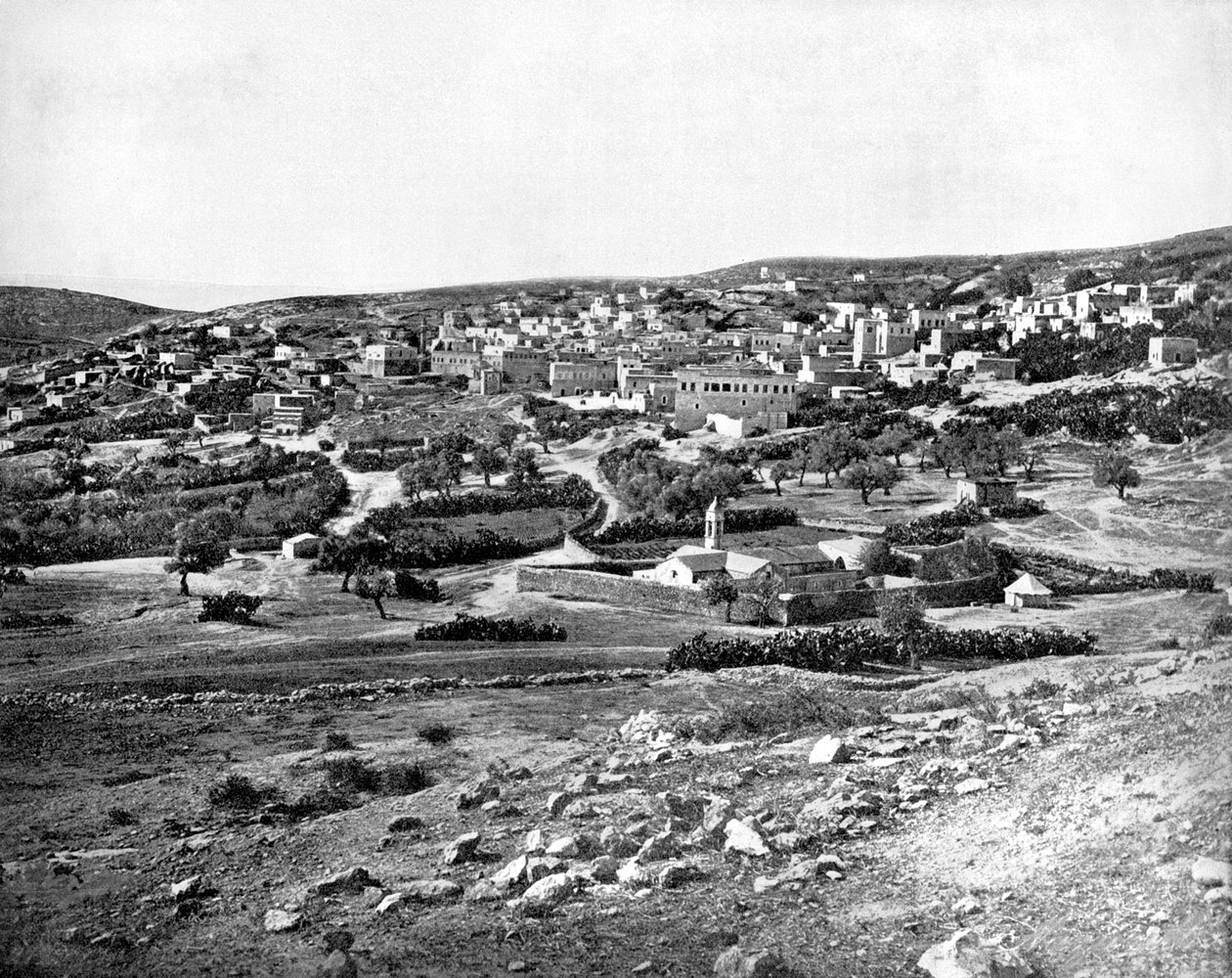 巴勒斯坦拿撒勒（Nazareth），1893年。 作者 约翰·斯托达德