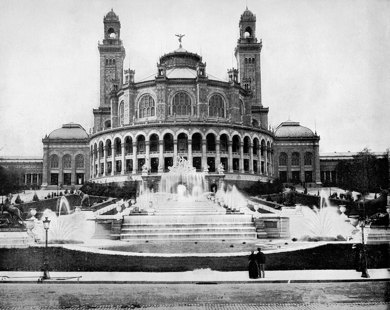 特罗卡德罗（Trocadero），巴黎，1893年。 作者 约翰·斯托达德