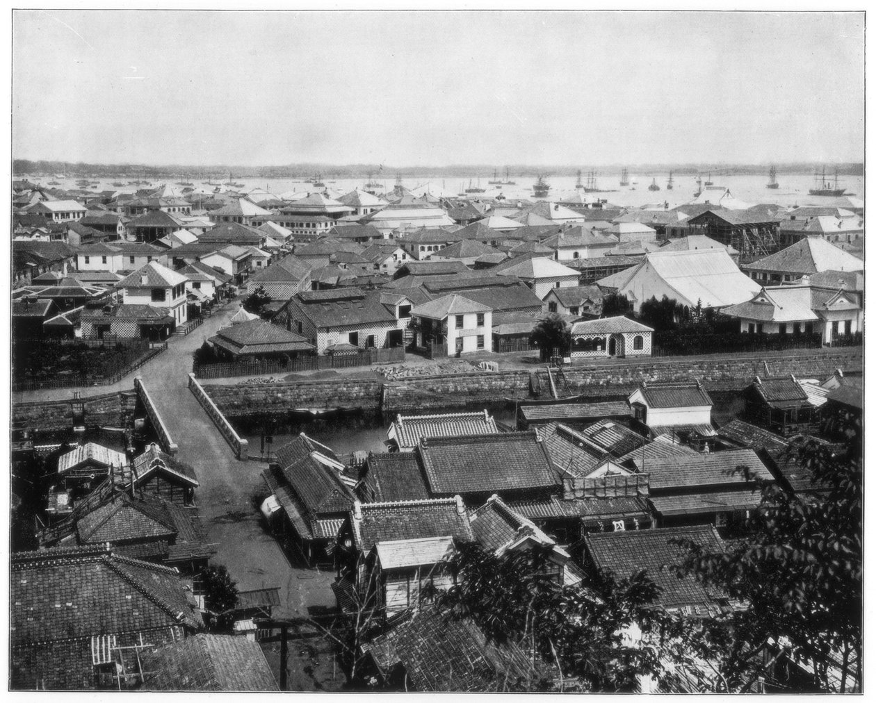 日本横滨，十九世纪末 作者 约翰·斯托达德