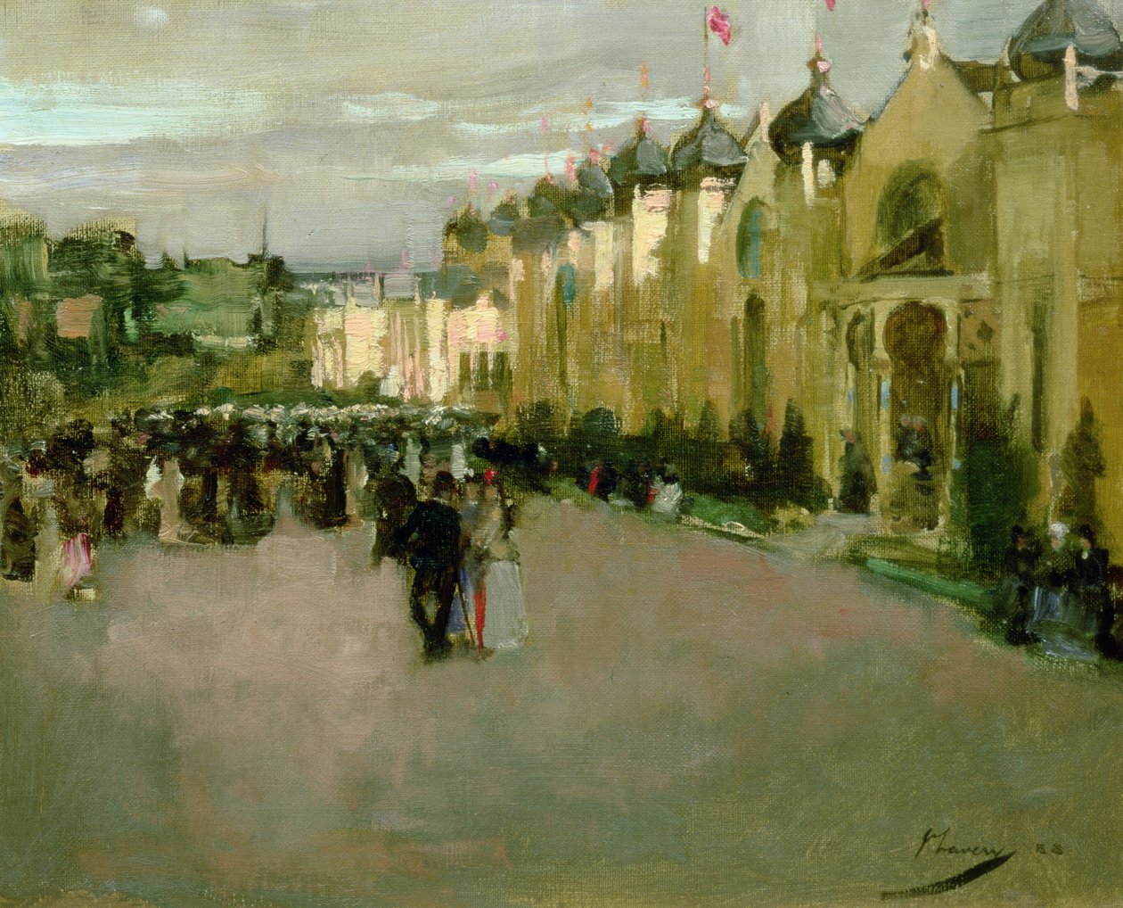 格拉斯哥国际展览，1888年 作者 约翰·拉维里