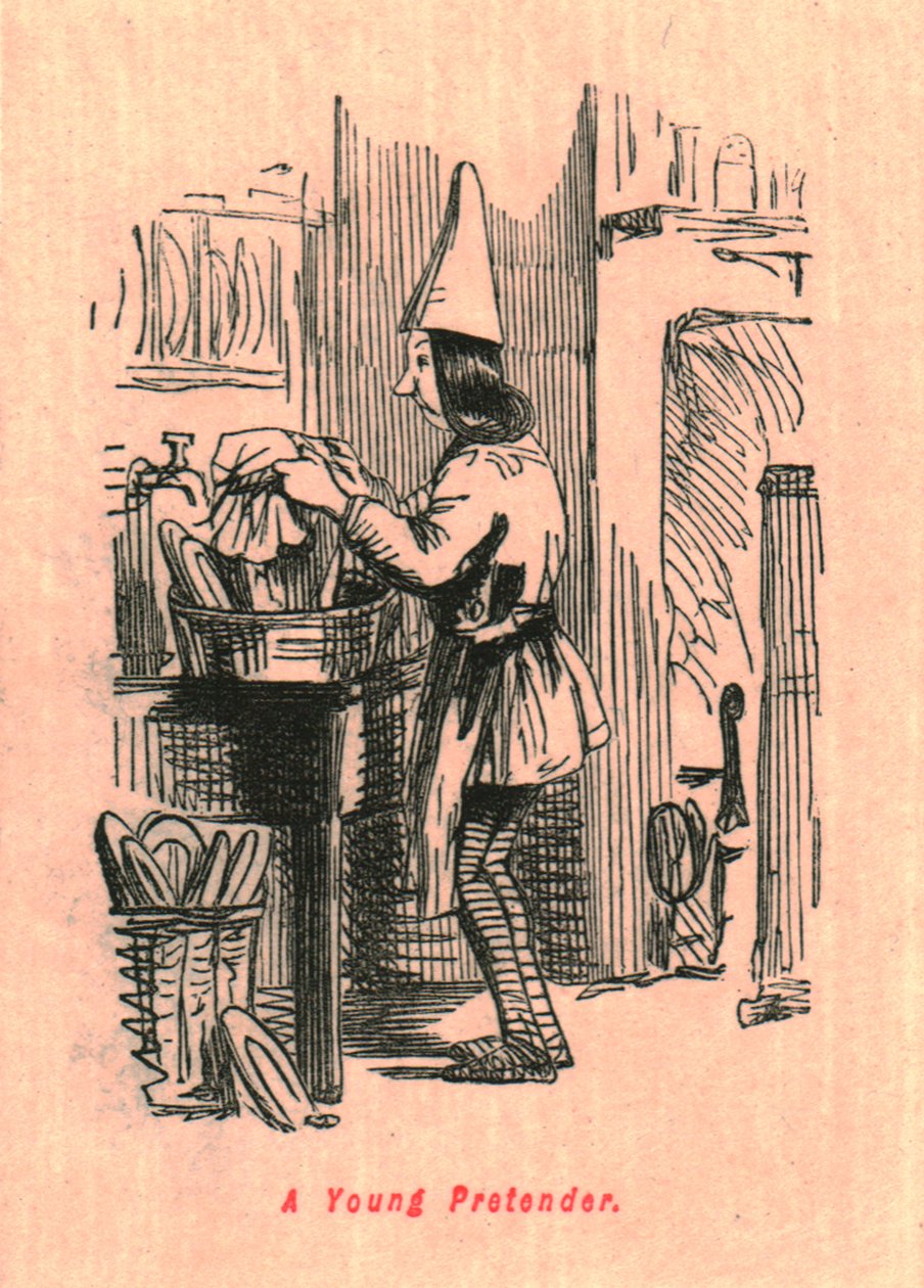 一位年轻的伪装者，1897年。 作者 约翰·里奇