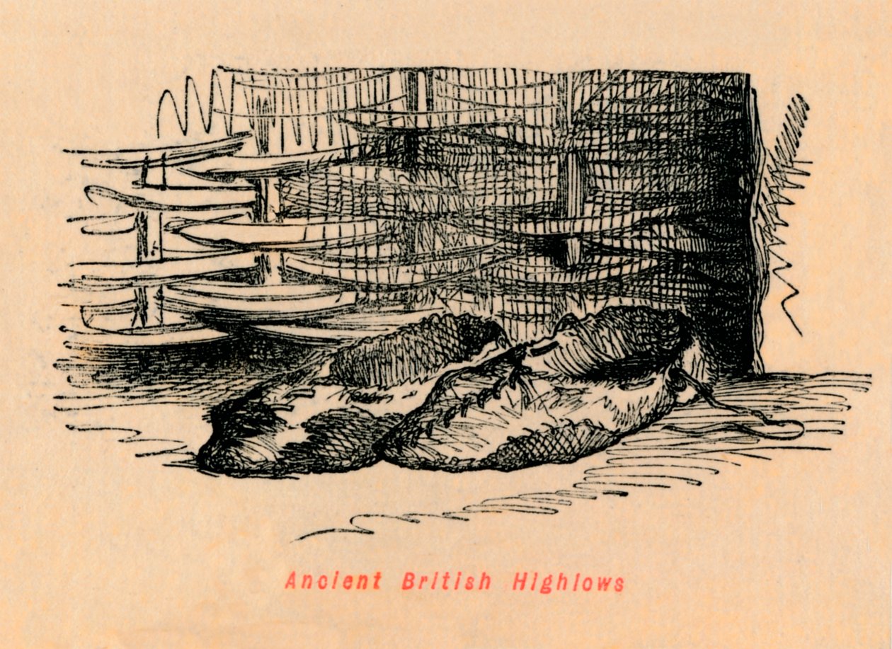 古代英国Highlows，c1860，c1860。 作者 约翰·里奇