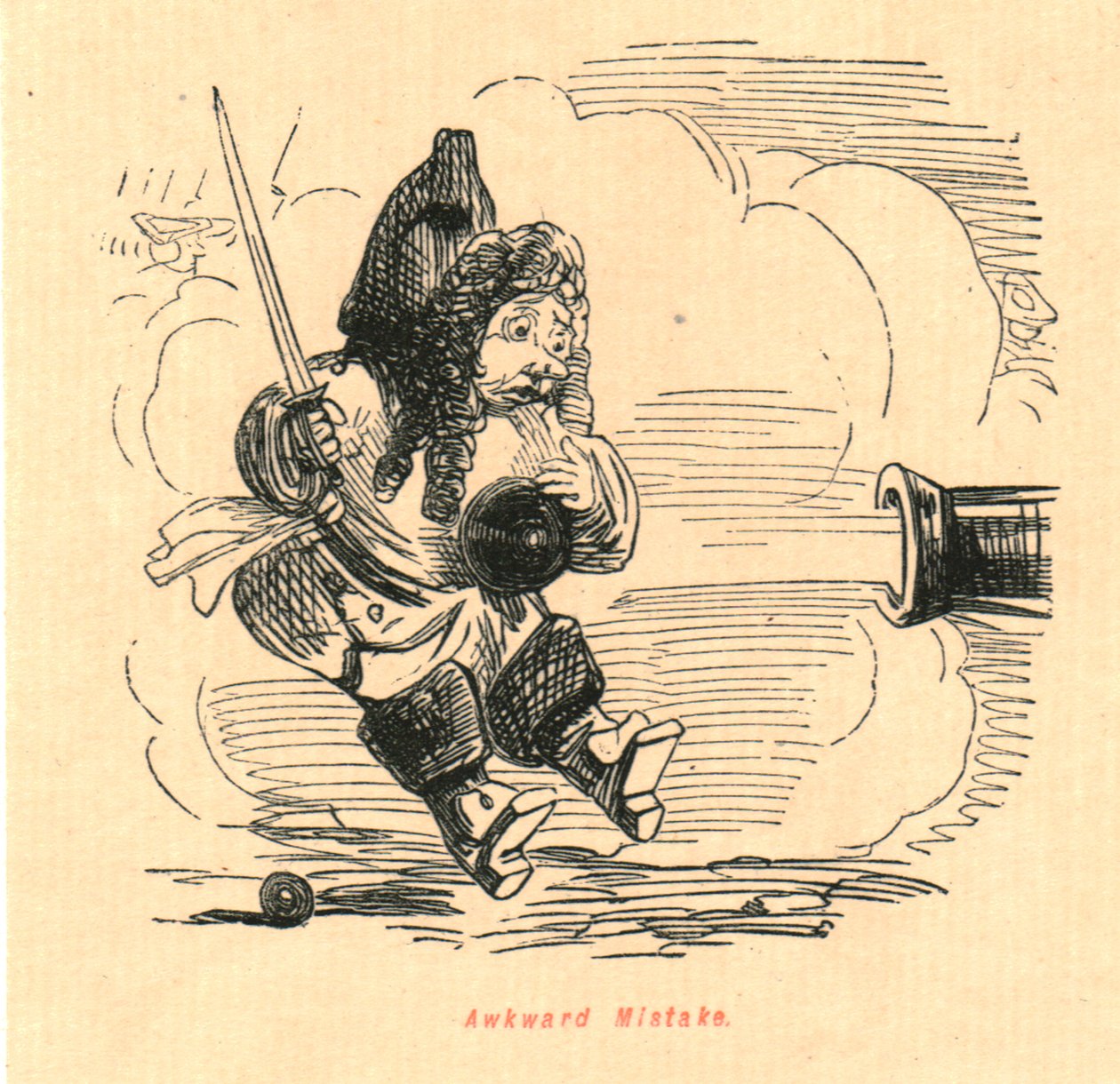 尴尬的错误，1897年。 作者 约翰·里奇