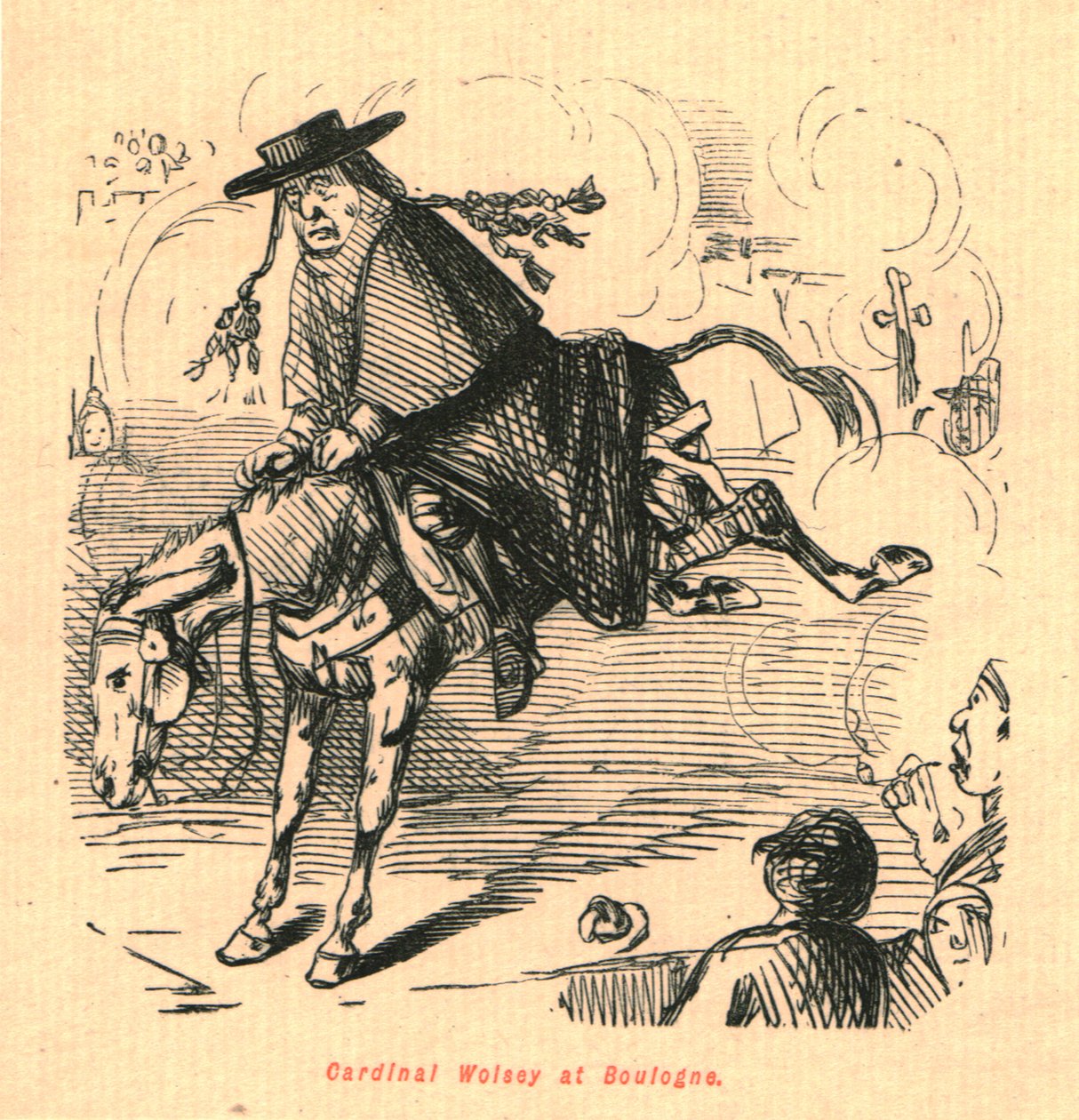 1897年在布洛涅的红衣主教沃尔西（Wolsey）。 作者 约翰·里奇