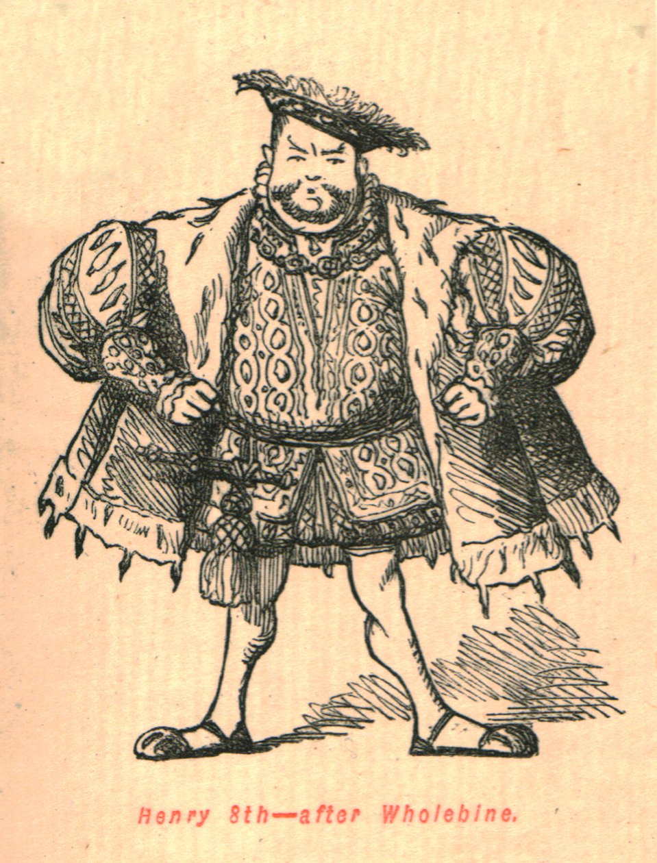亨利八世（Henry 8th）-1897年威伯恩（Wholebine）之后。 作者 约翰·里奇