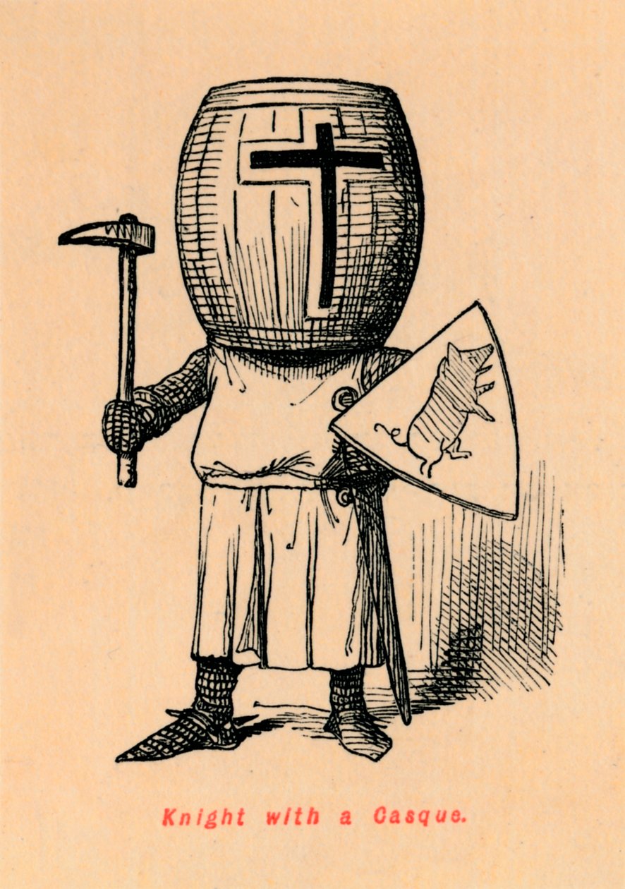 骑士与级联，c1860，c1860 作者 约翰·里奇