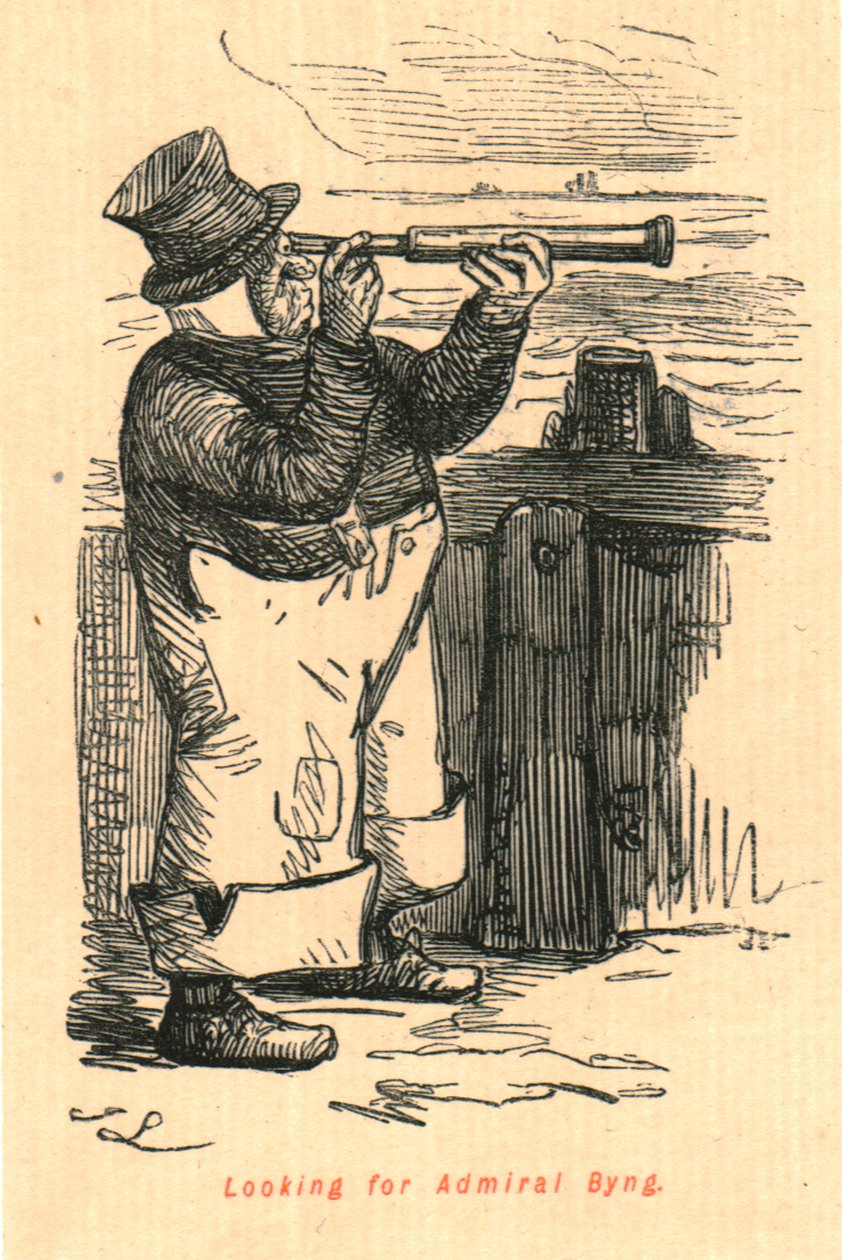 寻找Byng海军上将，1897年。 作者 约翰·里奇