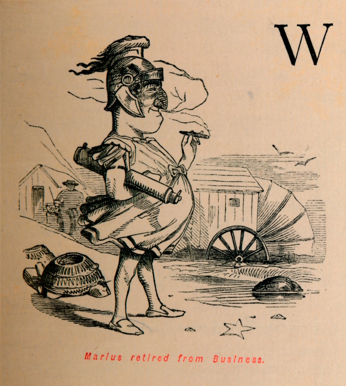 马吕斯于1852年从企业退休 作者 约翰·里奇