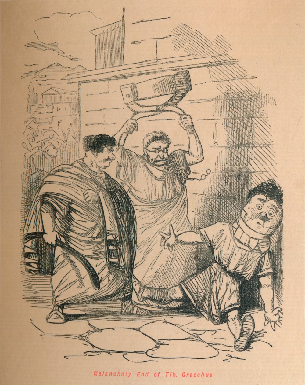 结束提布忧郁Gracehus，1852年的 作者 约翰·里奇