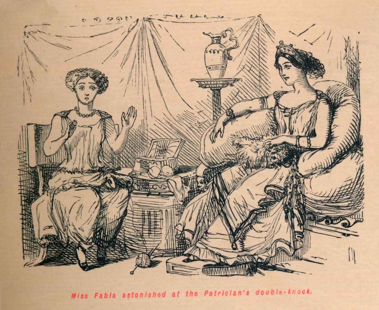 Fabia小姐在1852年的Patricians双拍中大吃一惊 作者 约翰·里奇