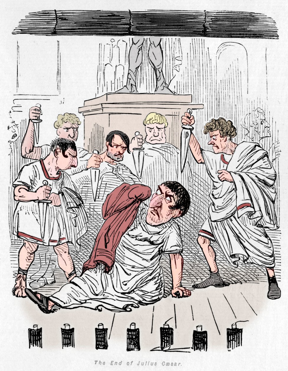 凯撒大帝（Julius Caesar）尽头，1852年 作者 约翰·里奇