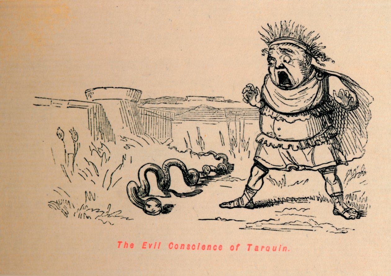 塔昆的邪恶良心，1852年 作者 约翰·里奇