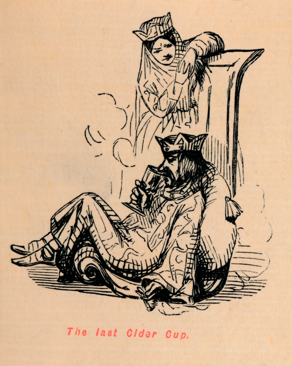 最后的苹果酒杯c1860，c1860 作者 约翰·里奇